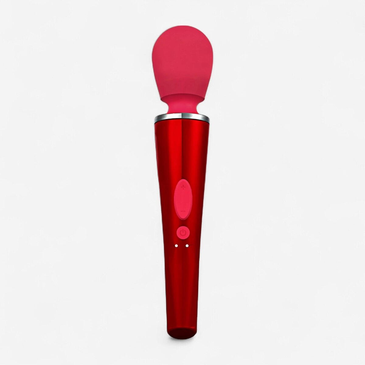 Caresse Kompakti Wand-vibraattori – Ladattava ja Hiljainen Luksushieromasauva Rød