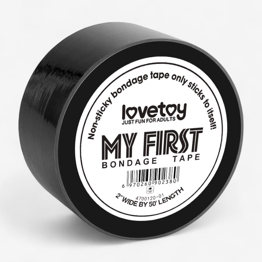 Bondageteippi Eri Väreissä 15 metriä Черный