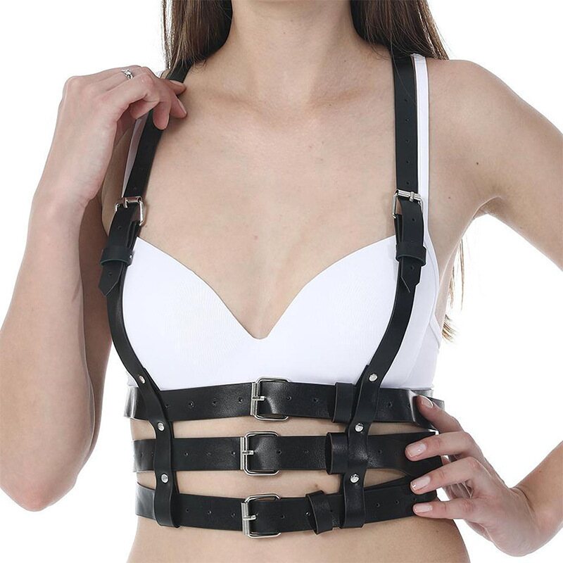 Noir Frame Harness – Kehon Linjoja Korostavat Valjaat Musta