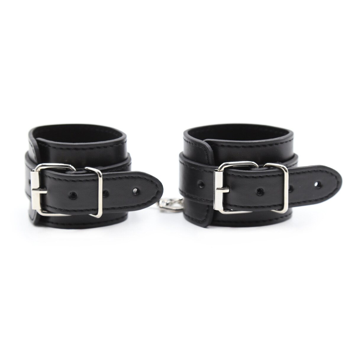 DISCOUNT Easy Bondage Cuffs – Mukavat Kahleet Turvalliseen Leikkiin Musta