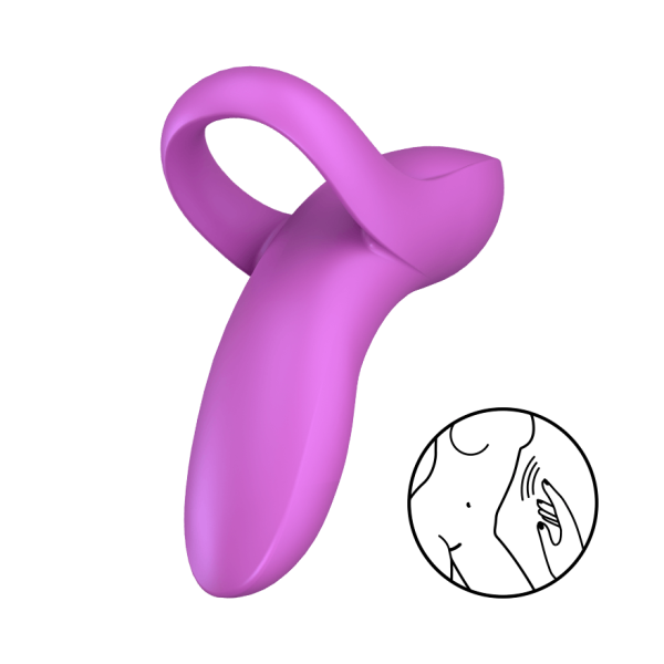 Satisfyer Bold Lover sormivibraattori Roosa