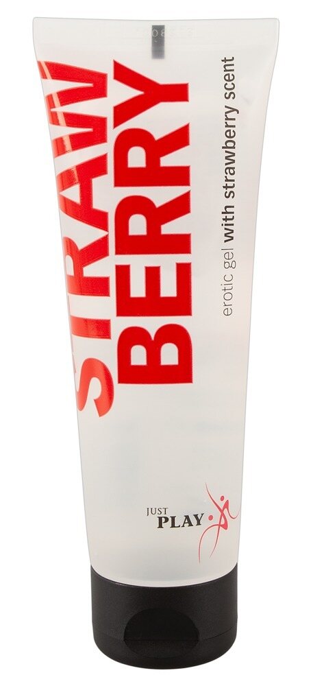 Just Play Erotic Gel 80ml Mansikka Liukuvoide
