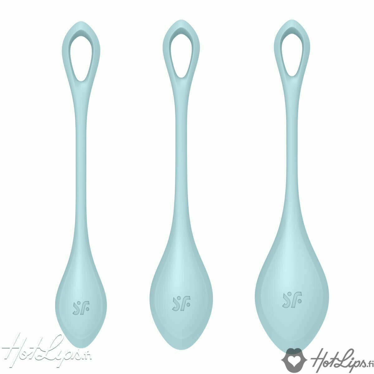 Satisfyer Yoni 2 Power Balls Set Turquoise