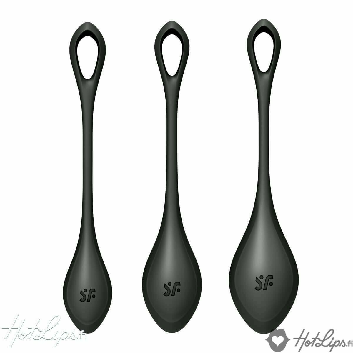 Satisfyer Yoni 2 Power Balls Set Black