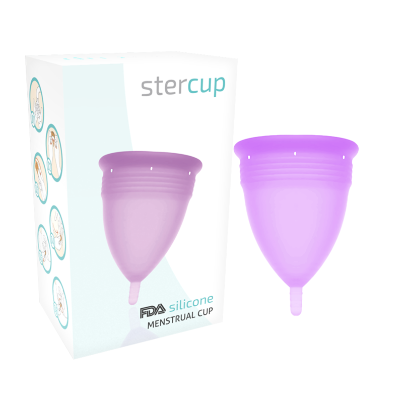Stercup Menstrual Cup pink Lila