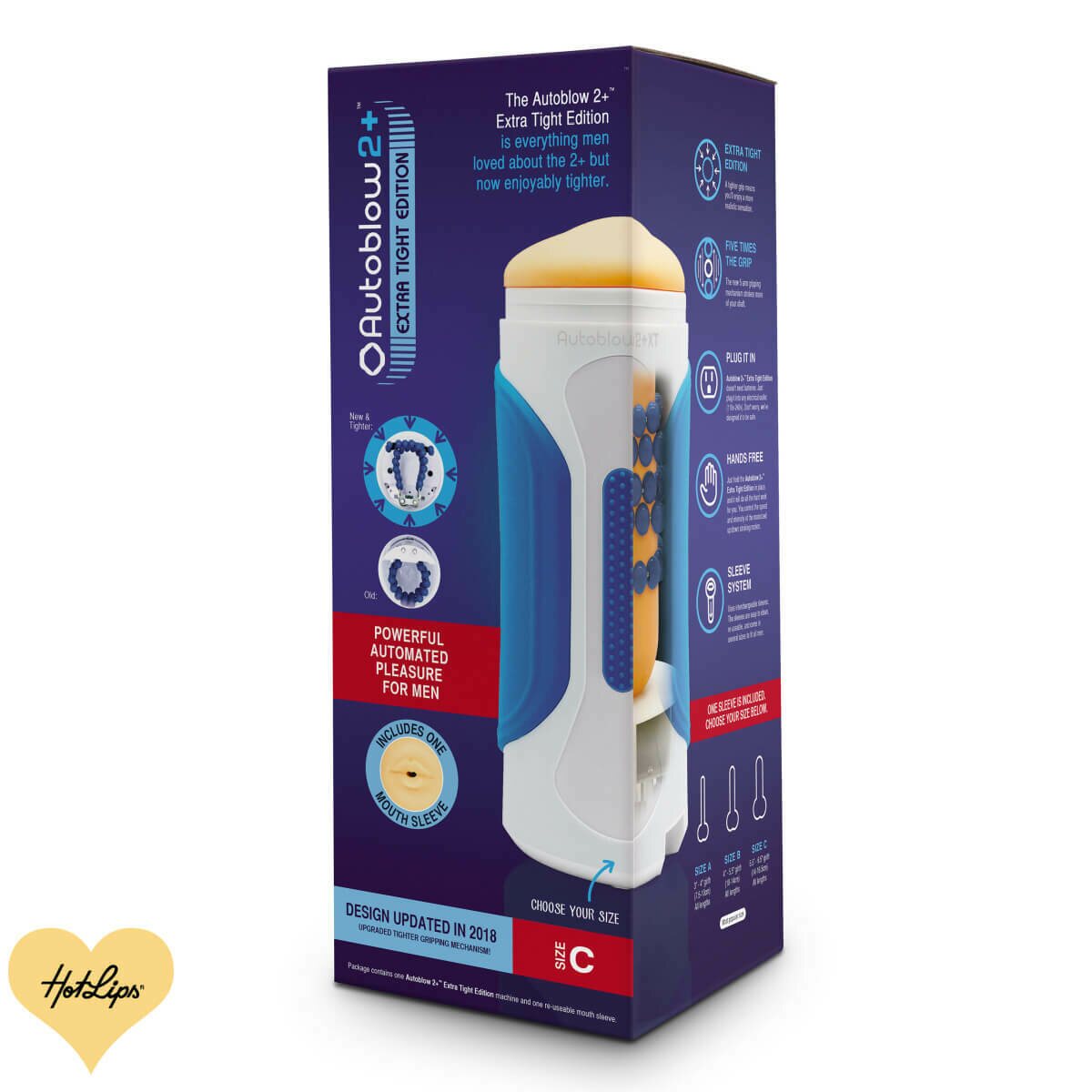 Autoblow 2+ XT Suihinottorobotti Koko C