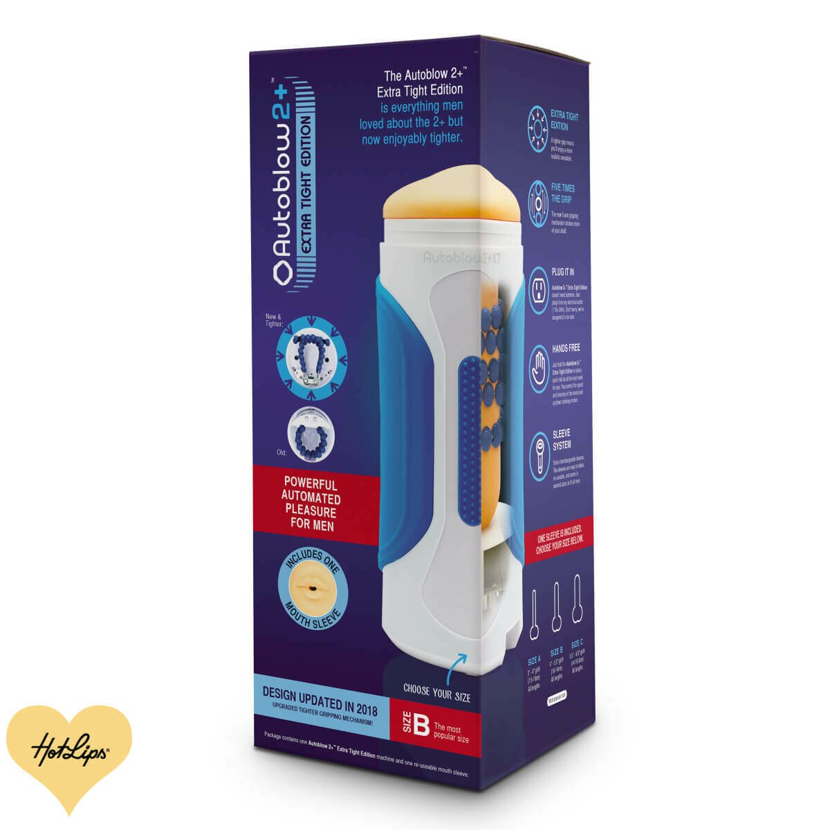 Autoblow 2+ XT Suihinottorobotti Koko B