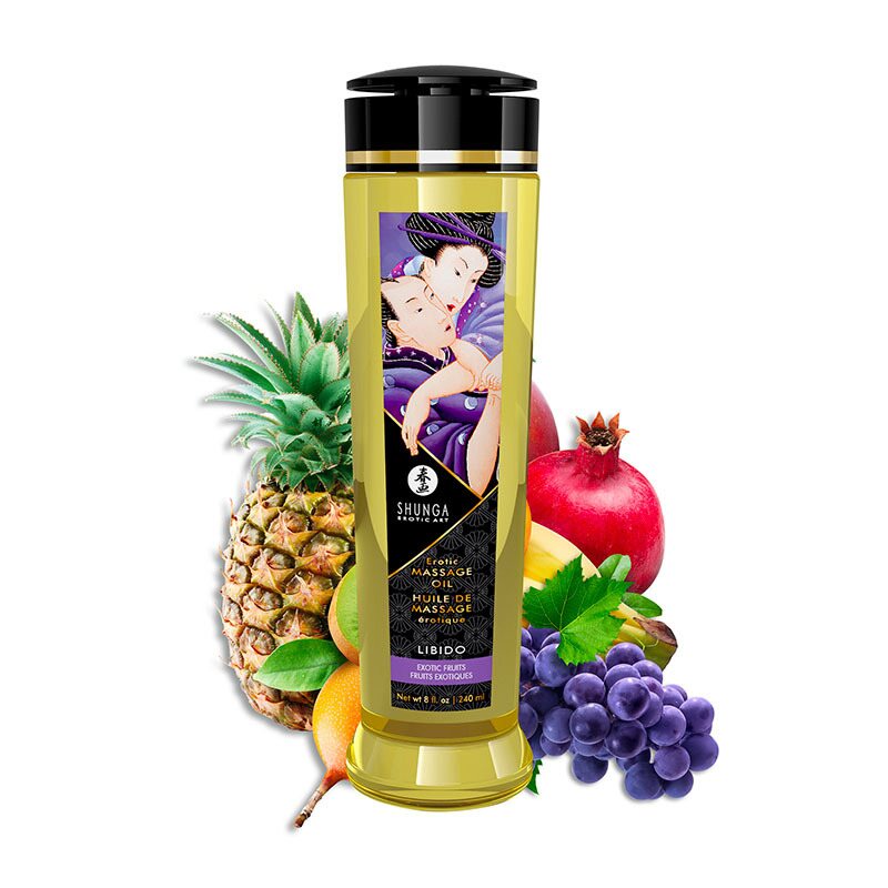 Shunga Erotic Massage Oil Eksoottiset hedelmät