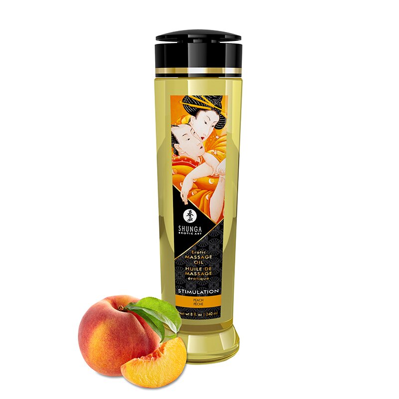Shunga Erotic Massage Oil Ροδάκινο