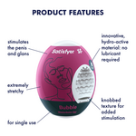 Satisfyer Egg Masturbator Bubble