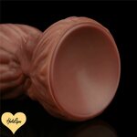 Lovetoy Nature Cock Dual Layered Silicone 24.5 εκ.