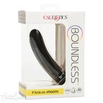 California Exotics Dildo Boundless 7" Sileä, Musta