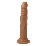 Blush Novelties Dildo Dr.Skin Straight To The Top Mokka