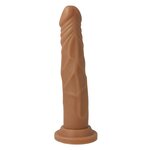 Blush Novelties Dildo Dr.Skin Straight To The Top Mokka