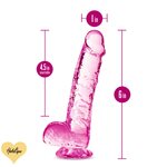 Blush Novelties Naturally Yours Dildo 6" Pinkki