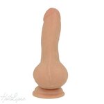 Dream Toys Dariean Dildo Imukupilla Vaalea