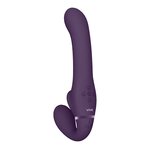 Vive Ai - Triple Action Silicone Dual Vibrating & Air Wave Title Strapless Strap On