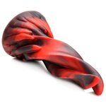 XR Brands Hell Kiss Twisted Tongues Silicone Dildo