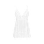 Obsessive Lingerie Heavenly Babydoll bianco