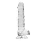 Real Rock RealRock Dildo 7" Clear