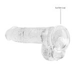 Real Rock RealRock Dildo 6" Clear