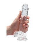 Real Rock RealRock Dildo 8" Clear