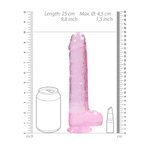 Real Rock RealRock Dildo 9" Pinkki