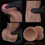 Lovetoy Nature Cock XXL Dual Layered Silicone 33 cm