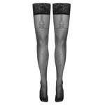 Cottelli Legwear Stay Up Socks μαύρο