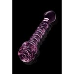 Dream Toys Glaze Glass Rosebud Spiral G-Spot Dildo