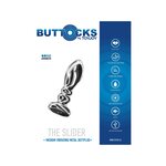 Toy Joy Buttocks The Slider Vibrating Metal Buttplug