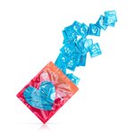 EasyGlide Ribs and Dots Condoms