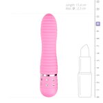 Easy Toys Ribbed Mini Vibrator Pink