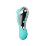 Tracy's Dog Flowliper Sucking & Pulsing Vibrator Teal