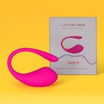 Lovense Lush 3 Sovelluksella ohjattava kuulavibraattori