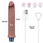 Lovetoy Real Soft Vibrator 24.5 cm