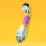 Lovetoy Twilight Gleam Alluring Arc Glass Dildo