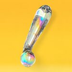 Lovetoy Twilight Gleam Alluring Arc Glass Dildo