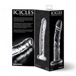 Pipedream Icicles 62 Käsinpuhallettu Lasidildo