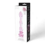 Dream Toys Glaze Glass Rosebud Beaded Dildo