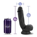 Blush Novelties Dildo Au Naturel Rene svart