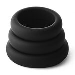 Dream Toys Smooth Silicone Penis Rings 3 pcs