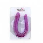 Dream Toys Purple Double Dildo