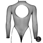 Le Desir Body With Fishnet Structure And Turtle Neck XL-4XL