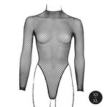 Le Desir Body With Fishnet Structure And Turtle Neck XS - XL