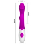 Andre Vibrator With Clitoral Stimulator