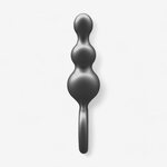 Toy Joy Buttocks The Stuffer 3-Balls Metallic Silicone Plug