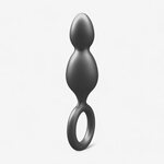 Toy Joy Buttocks The Plugger 2-Balls Metallic Silicone Plug