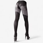 Cottelli Legwear Black Pantyhose