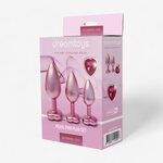 Dream Toys Pearl Pink Plug Set Anaalitapit